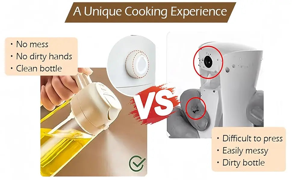 Plastic Oil Sprayer Cooking Oil Spray Tank