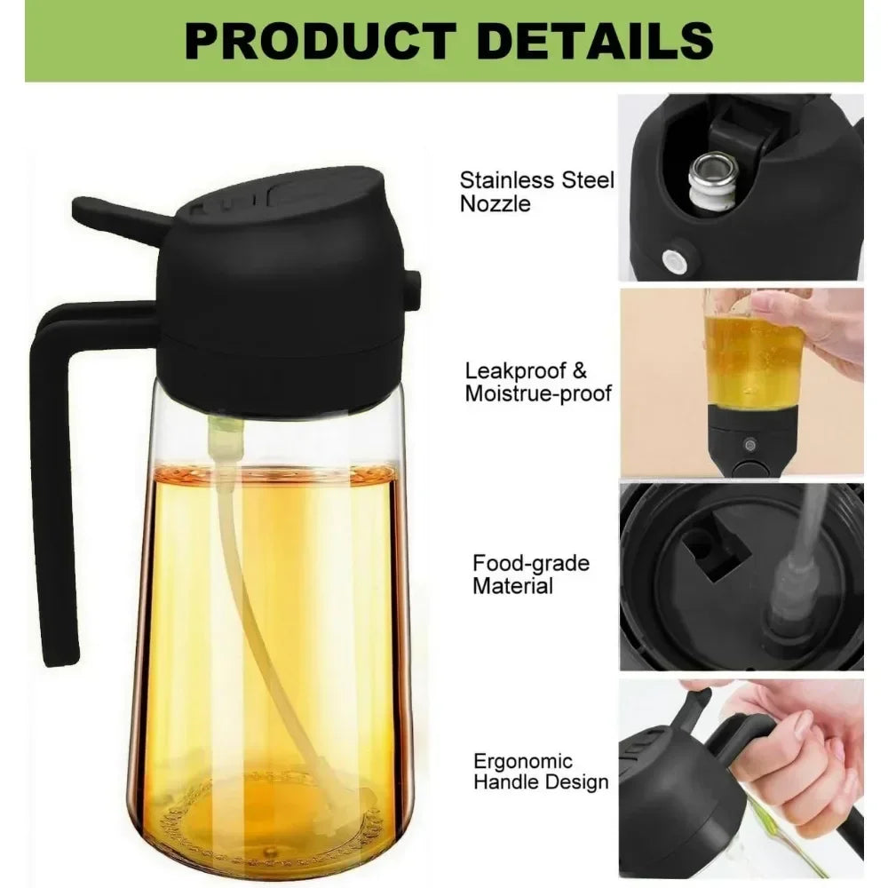 Plastic Oil Sprayer Cooking Oil Spray Tank