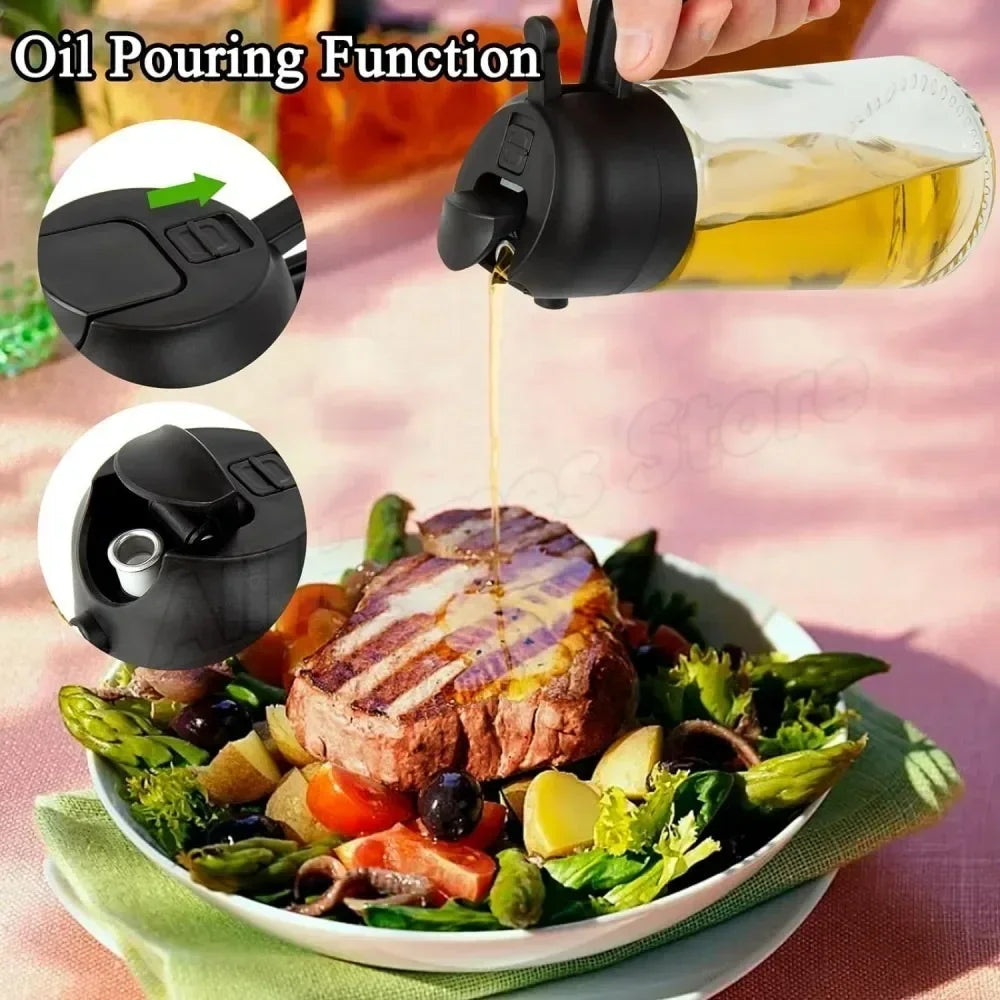 Plastic Oil Sprayer Cooking Oil Spray Tank