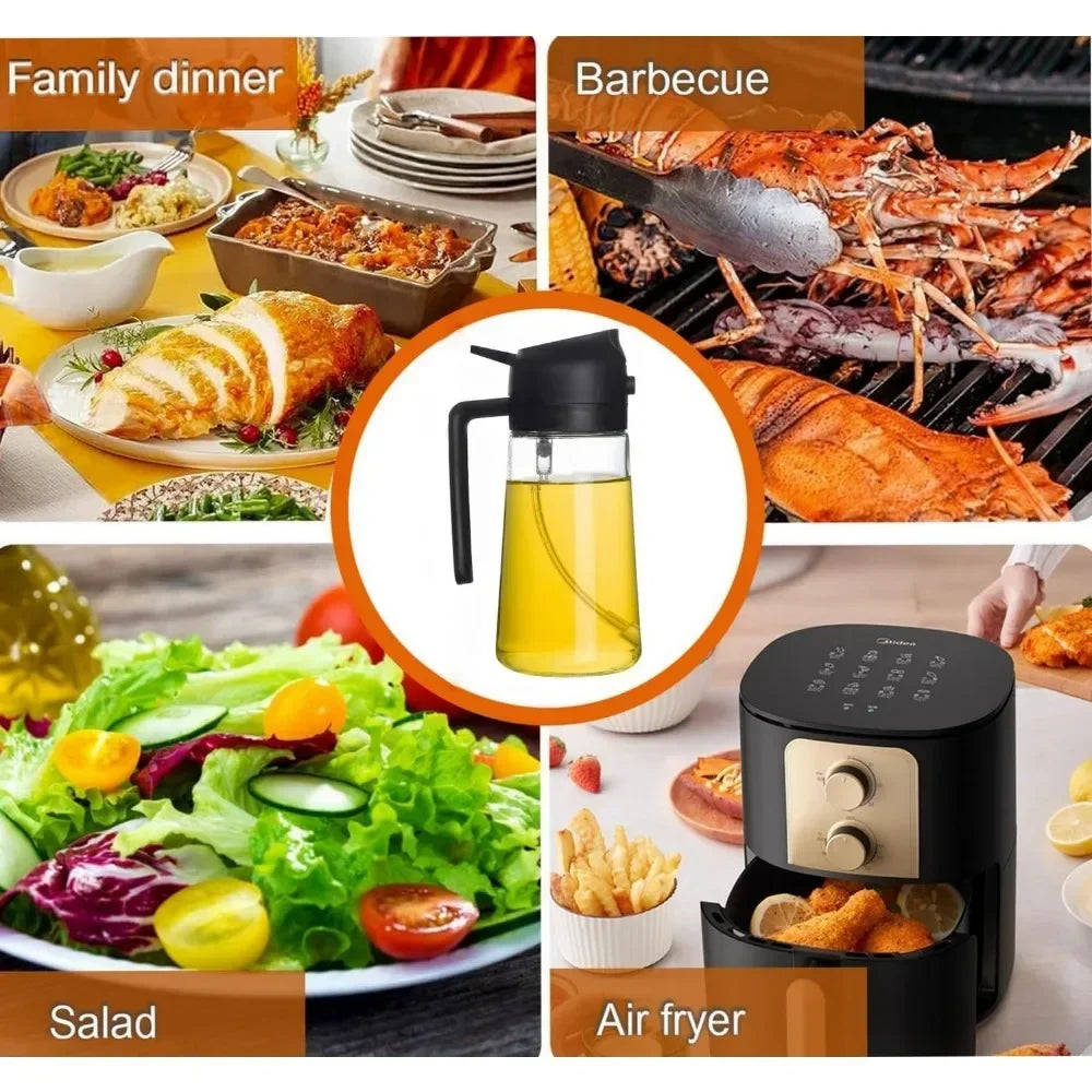 Plastic Oil Sprayer Cooking Oil Spray Tank