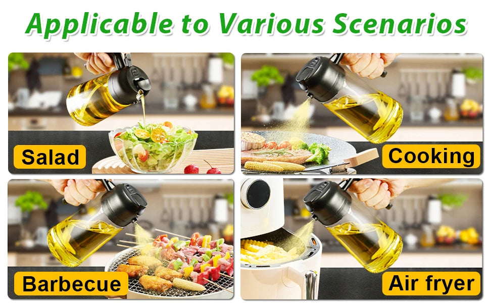 Plastic Oil Sprayer Cooking Oil Spray Tank