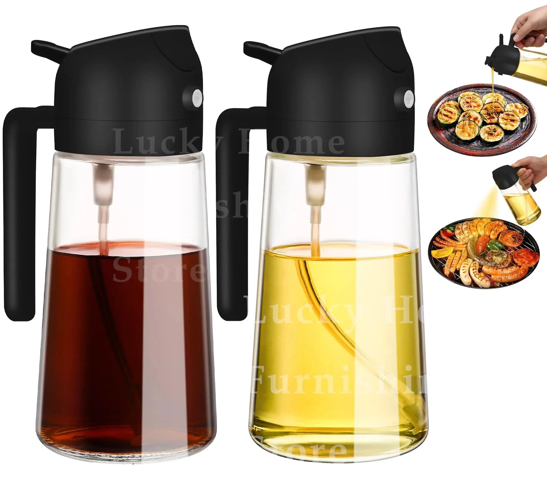 Plastic Oil Sprayer Cooking Oil Spray Tank