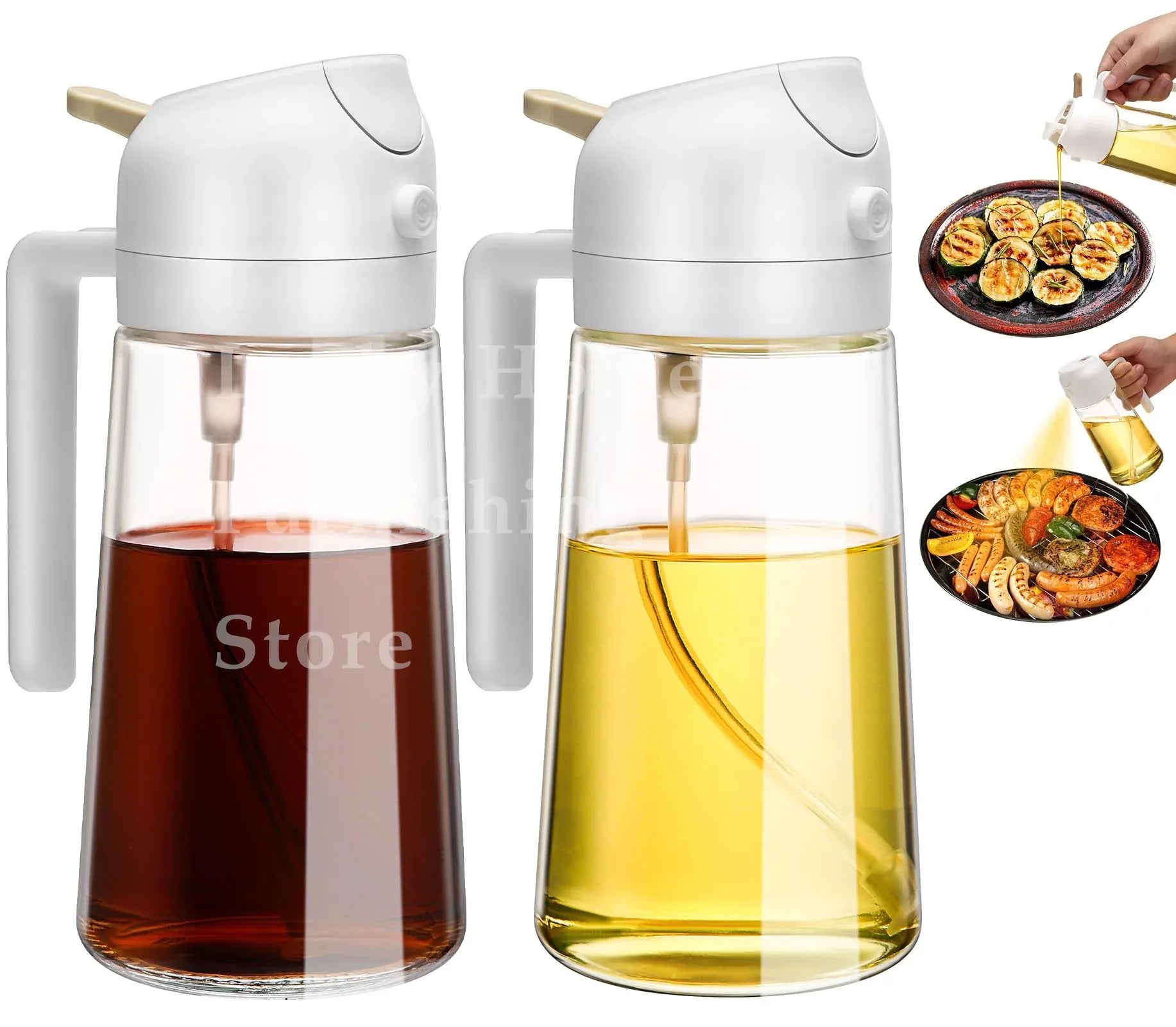 Plastic Oil Sprayer Cooking Oil Spray Tank
