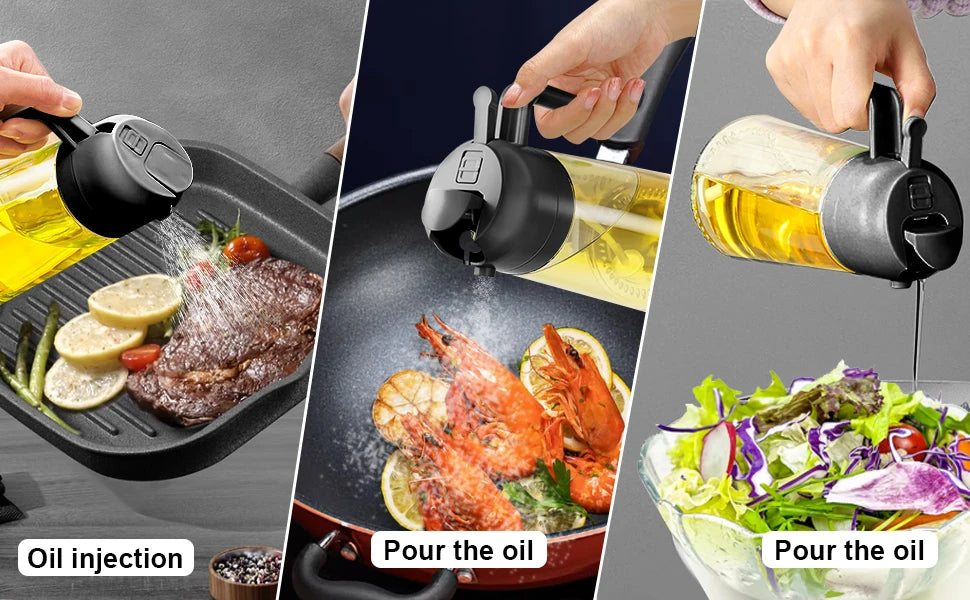 Plastic Oil Sprayer Cooking Oil Spray Tank