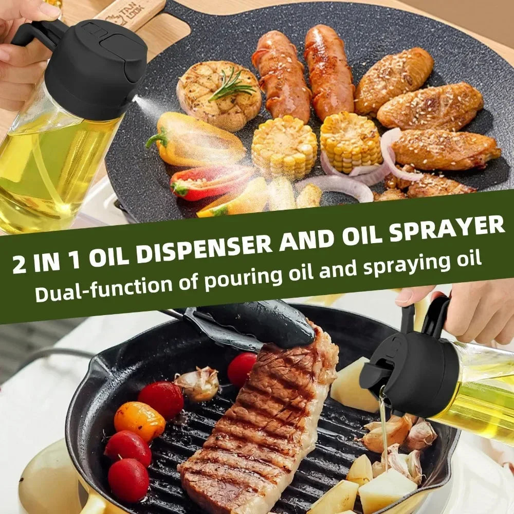 Plastic Oil Sprayer Cooking Oil Spray Tank