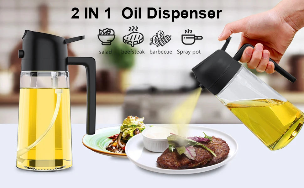 Plastic Oil Sprayer Cooking Oil Spray Tank