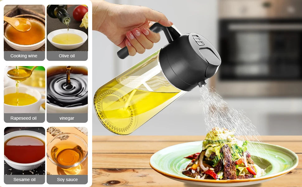 Plastic Oil Sprayer Cooking Oil Spray Tank