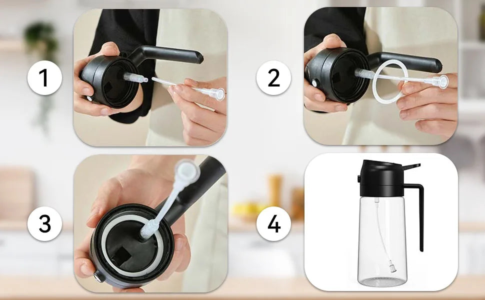 Plastic Oil Sprayer Cooking Oil Spray Tank