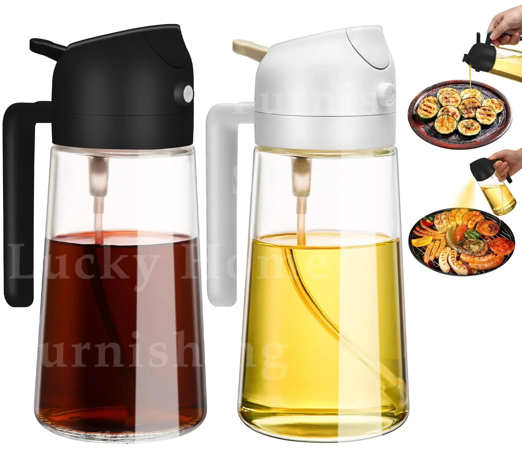 Plastic Oil Sprayer Cooking Oil Spray Tank