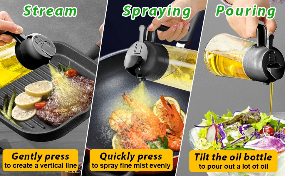 Plastic Oil Sprayer Cooking Oil Spray Tank