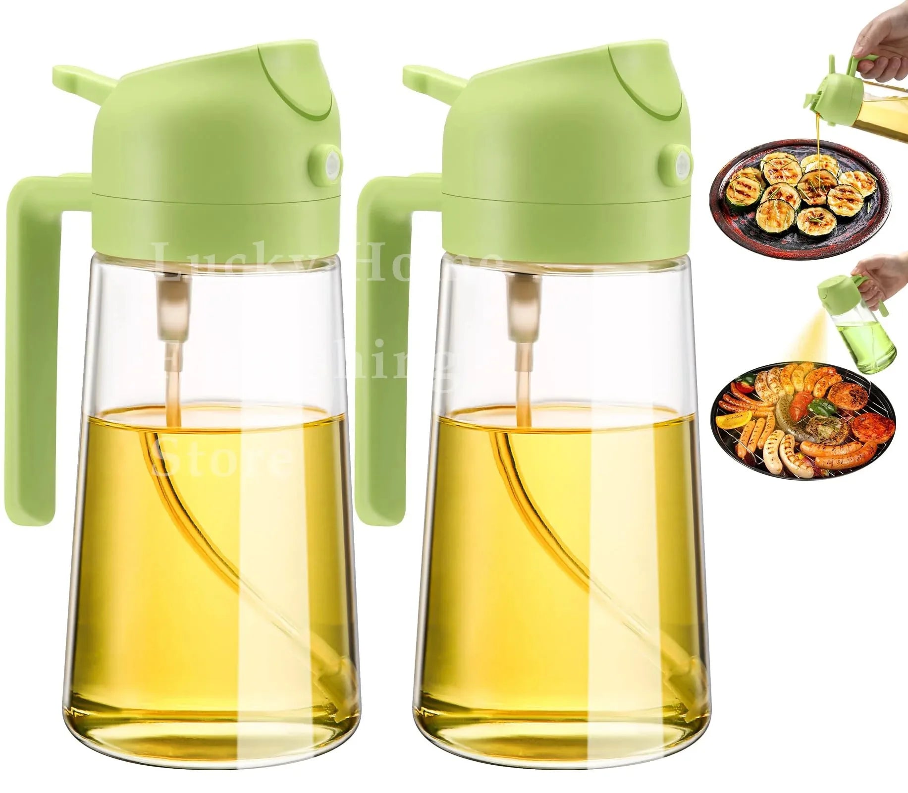 Plastic Oil Sprayer Cooking Oil Spray Tank