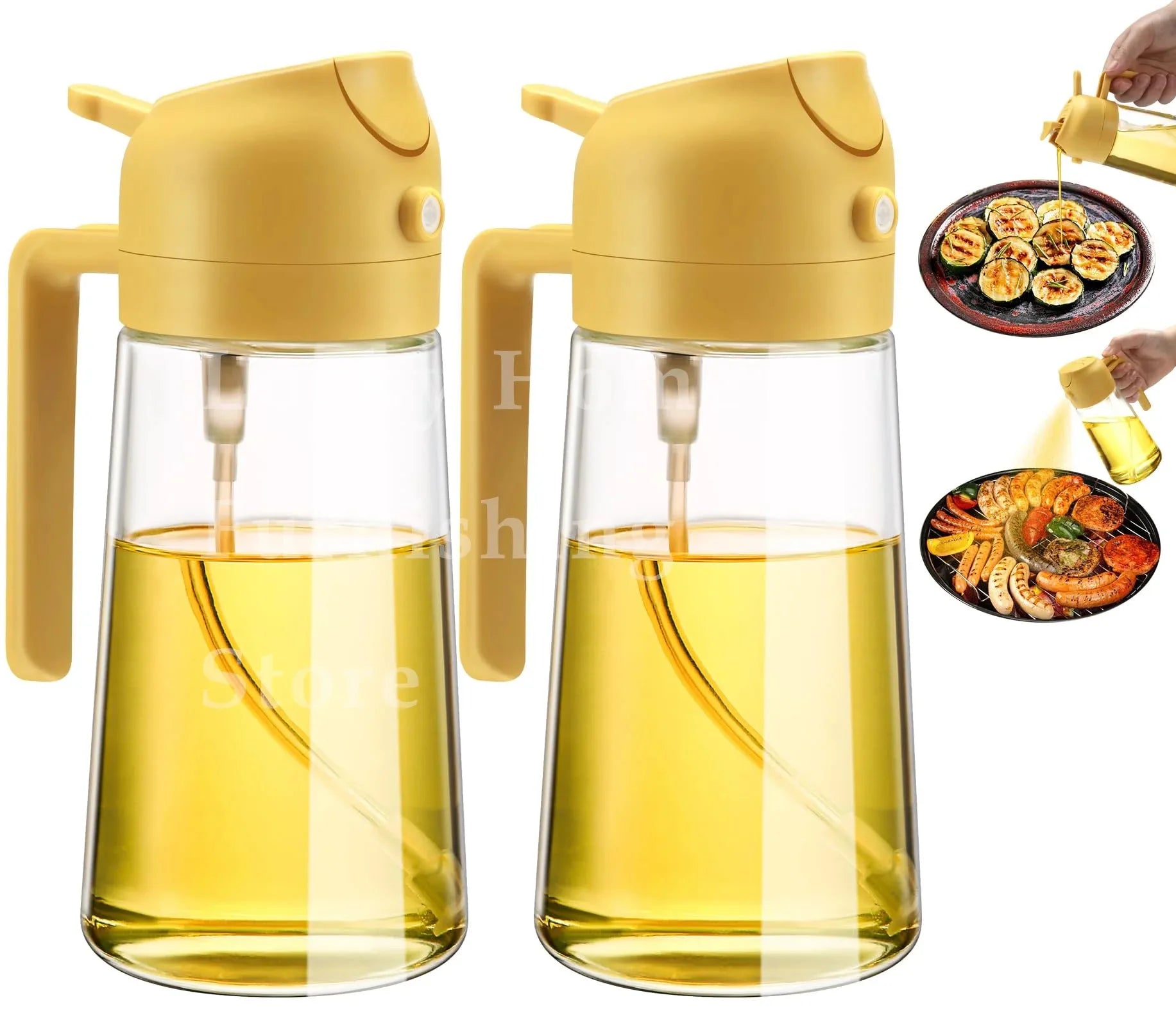 Plastic Oil Sprayer Cooking Oil Spray Tank