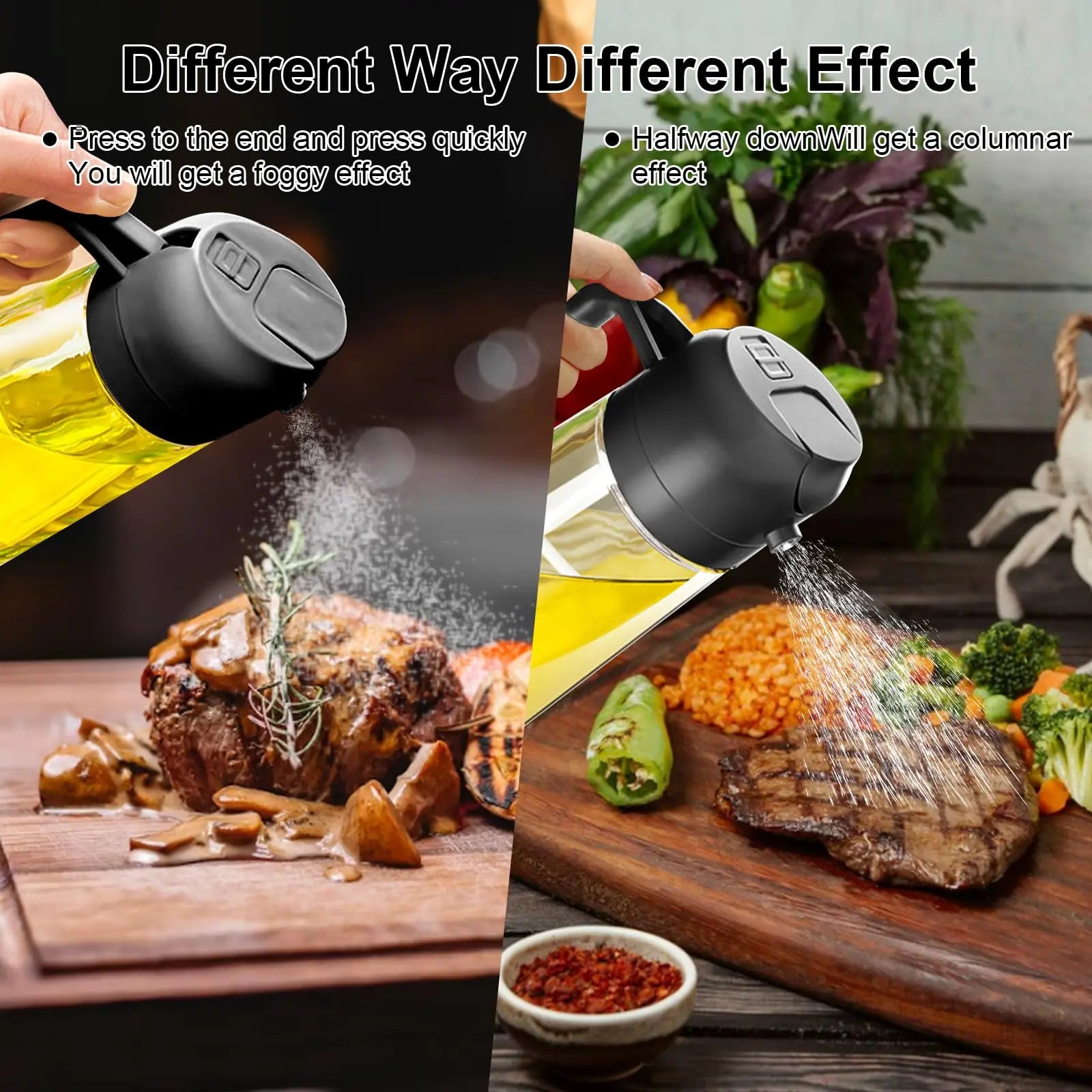 Plastic Oil Sprayer Cooking Oil Spray Tank